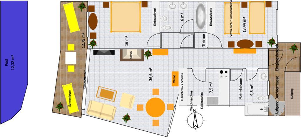 קארבואירו Luxury Apartment חדר תמונה